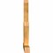 Ekena Millwork Saratoga Rough Sawn Timber Gable Bracket, Western Red Cedar, 96"W x 64"H x 6"D x 6"F, 16/12 Pitch GBW096X64X0606SAR00RWR - alternate 3